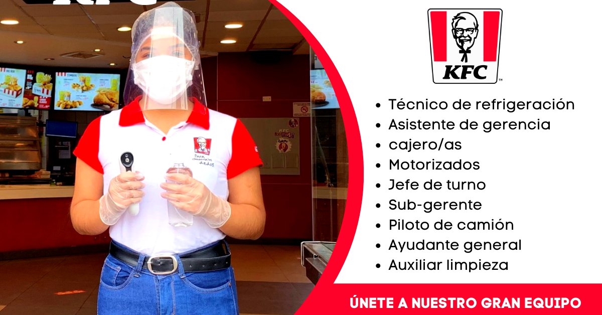 Ofertas de Empleo en KFC