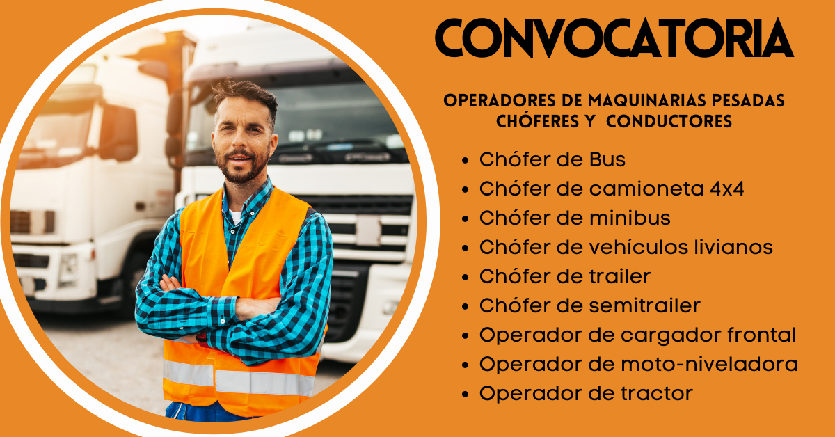 CHOFERES - NUEVA OPORTUNIDAD LABORAL|