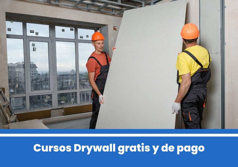 Cursos Drywall gratis y de pago