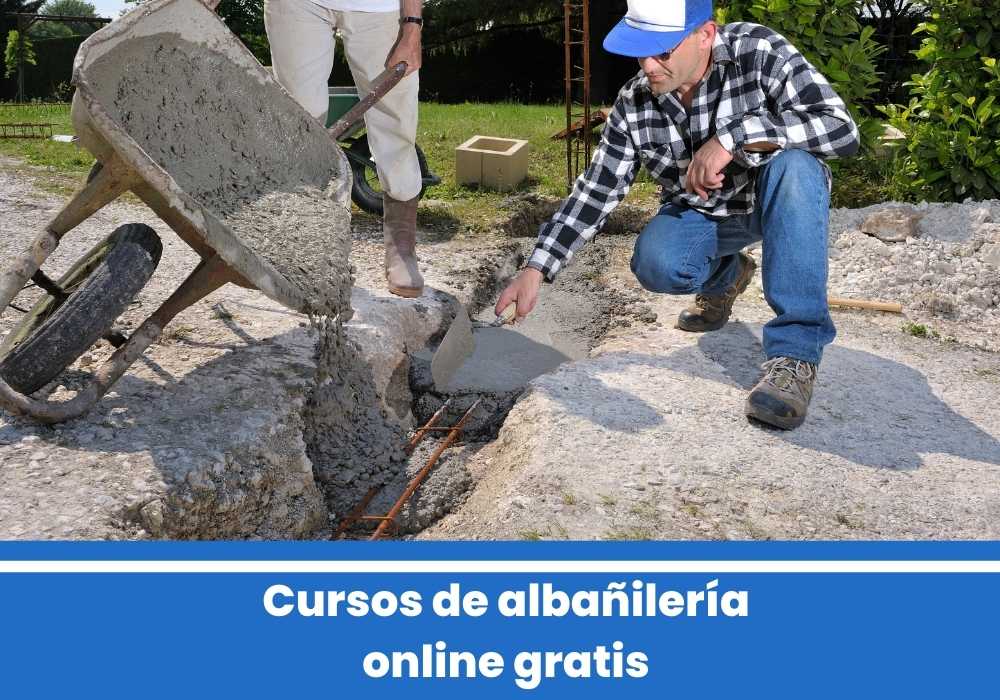 Cursos de albañilería online gratis