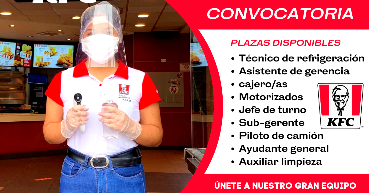 KFC REALIZA CONVOCATORIA RECIENTE 2022