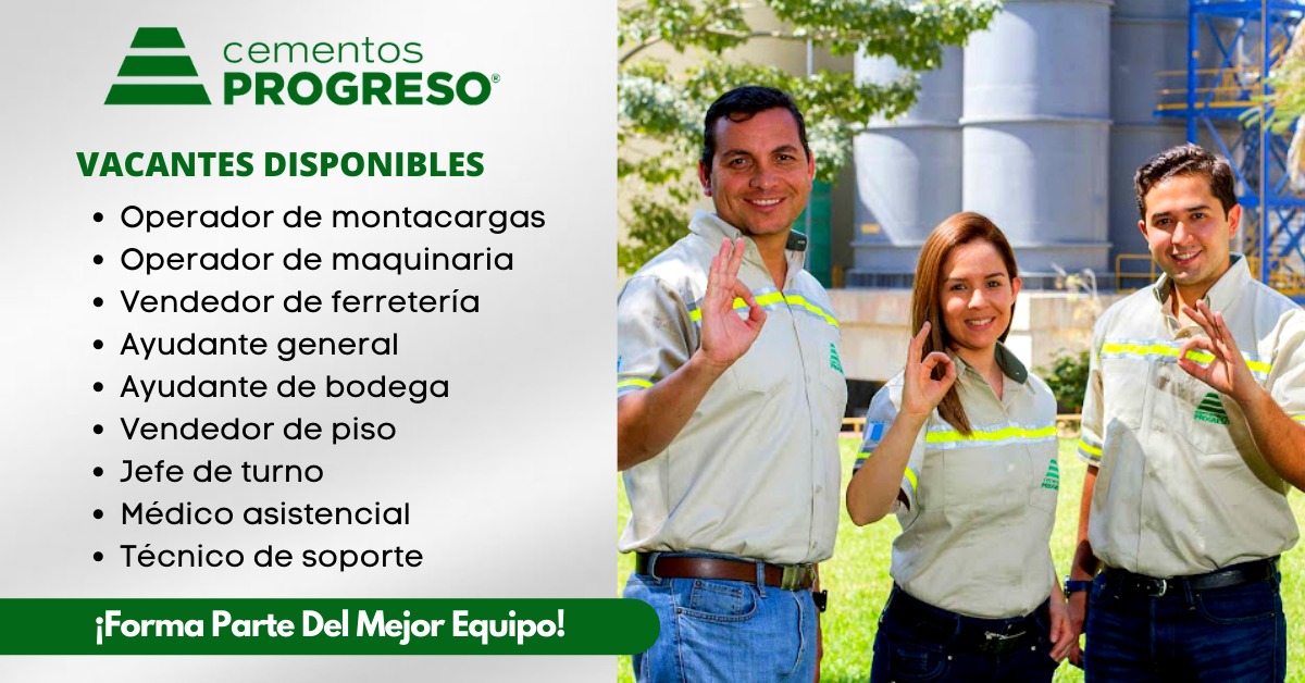 01.CEMENTO PROGRESOR- NUEVA OFERTA LABORAL