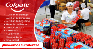 03Colgate solicita personal en todos sus locales