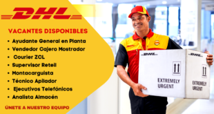 01DHL Ofrece oportunidad laboral|Postula