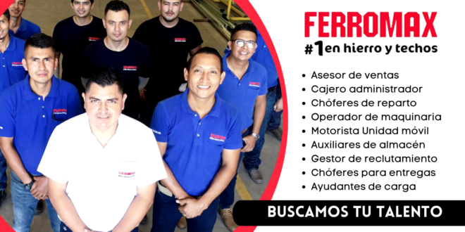 Ferromax - Busca Nuevos colaboradores|Postula