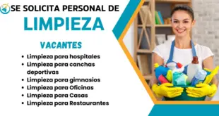 01. BUSCAS PERSONALES DE LIMPIEZA PARA DIFERENTES RUBROS - INGRESO INMEDIATO