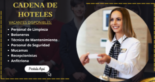 SOLICITAN PERSONALES PARA HOTELES -postula ya