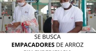01. REQUIEREN EMPACADORES DE ARROZ |Postula
