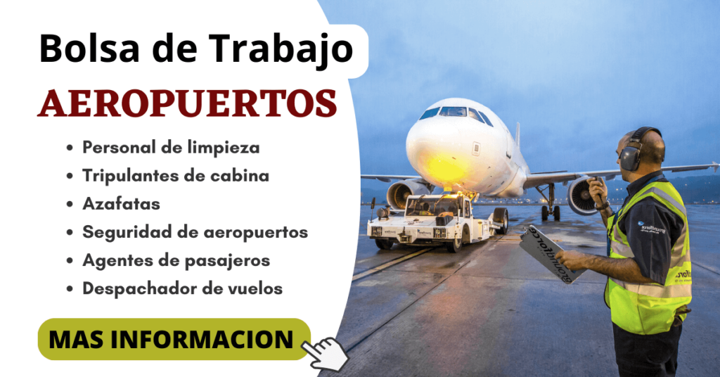 AEROPUERTO SOLICITA PERSONAL / POSTULA YA