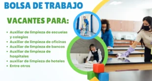 EMPRESA DE LIMPIEZA SOLICITA PERSONAL - postula ya