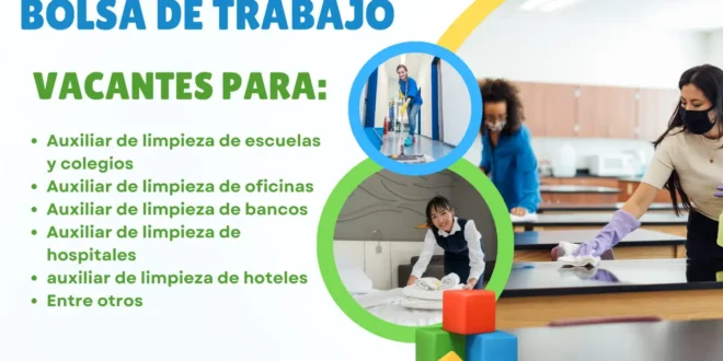 EMPRESA DE LIMPIEZA SOLICITA PERSONAL - postula ya