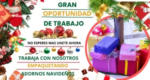 SOLICITAN PERSONAL POR CAMPAÑA NAVIDEÑA - DISTINTAS ÁREAS LABORAL